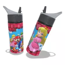 Garrafa Squeeze Personalizada Super Mario