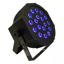 Tacho Par Led Dmx Uv 18 Led Luz Negra 