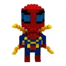 Mini Bloques Spiderman Infinity Figura 3d Armable