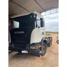 Scania G 440 6x4 Ano 2016 Revisada Ipva Pago Pneus Bons.