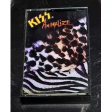 Kiss Cassette Animalize Nacional De Época Excelente Envios 