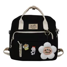 Bonita Mochila Kawaii School Supplies Para Laptop, Para Regr