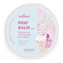 3 X Bálsamo Paw Balm 24gr Vetfleur Patinhas Kit Com 3 Balms