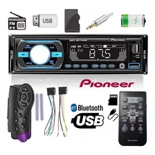 Reproductor Pioneer Bluetooth De Carro Mp3 Usb Radio Control