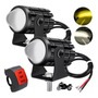Kit Foco Faro Hiper Led H4 Doble Lupa Proyector Canbus 60 W 