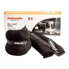 Caneleira Tornozeleira 5kg Athletic Residencial O Par