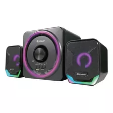 Caixa Caixinha Som Bluethooth Home Theather Subwoofer Rgb 