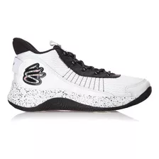 Tênis Under Armour Curry 3z7 Color White/white/black - Adulto 44 Br