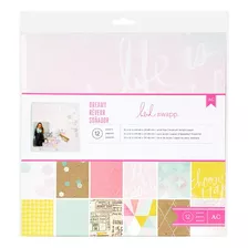 Set 12 Papeles Decorados Scrap. 30x30cm. Dreamy-heidi Swapp