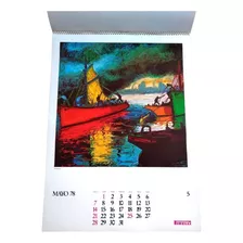 Calendario 1978 Pirelli Quinquela Martin 10 Laminas Coleccio