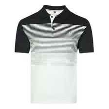 Camisa Polo Masculina Listrada Sem Bolso Vilejack Vmgp0317