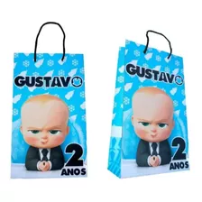 40 Sacolinha Personalizada Poderoso Chefinho Sacolas Surpres