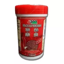 Azoo Blood Worm Larva Mosquito Liofilizada 10g 130ml Acuario