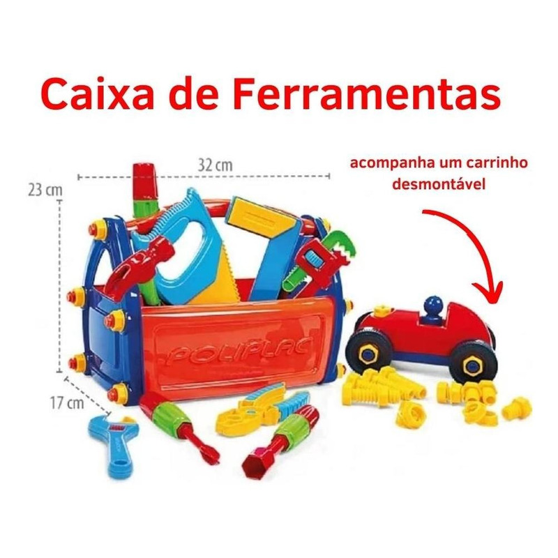 Blocos de Montar 22 Peças MK165 BOX BLOCK Infantil Educativo Pedagógico  Encaixe Didático Dia da Criança