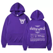 Sudadera Con Capucha Con Estampado De Álbumes Rapper Juice W