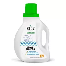 Kit 2x: Lava Roupas Super Concentrado Biodegradável Bioz 1l