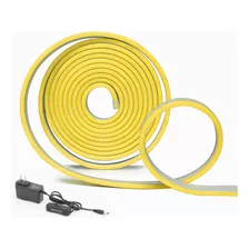 Tira De Luces Hifiluz Neon Flex Led 2835 Amarilla 5m Ip67