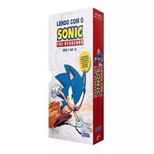 Box Sonic - The Hedgehog (vol. 7 Ao 12) + Marcadores