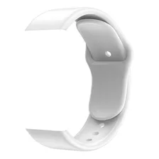 Pulseira Compatível Smartwatch Gm121 Silicone Premium Oferta Cor Branco