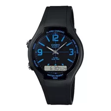 Relógio Casio Masculino Digital Analógico Aw-49he-2avdf Azul