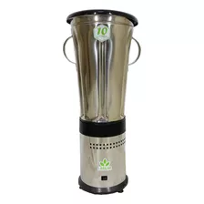 Liquidificador Baixa Rotação 10 Litros 800w Inox Silencioso Cor Prateado 220v