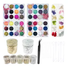 Woohome Resin Decoration Accessories Kit, 9 Style Resin Jew.