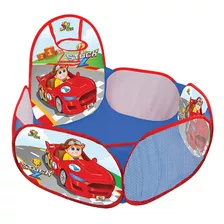 Piscina De Bolinhas Com Cesta Basquete Sotck Z Carros