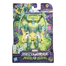 Boneco Marvel Mech Strike Monster Hunters Loki F4804 Hasbro