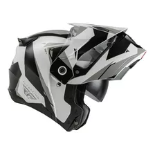 Casco Fly Racing Odyssey Summit Negro/blanco/gris