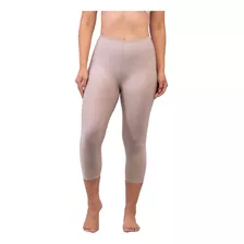 Kit 2 Calça Capri Modeladora Segunda Pele Cintura Alta Bruvi