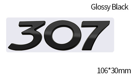 Para Peugeot 208 508 500 3008 307 Metal Gt Logo Body Badge Peugeot 307 X S I