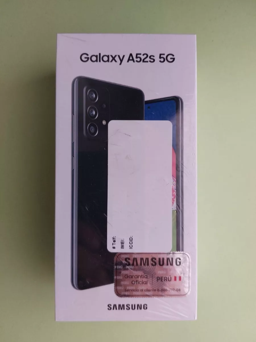 Samsung Galaxy A52s 5g (sellado Y Original Samsung Perú)