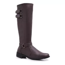 Bota Montaria Feminina Estilo Conforto Total Liquidação