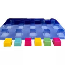 Forma De Acetato Mini Cubo Profissional