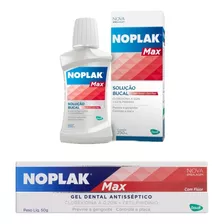 Kit Noplak Max Solução Oral 250ml + Gel Dental 50g
