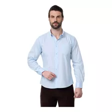 Camisa Hombre Rapport Slim Celeste Fashion's Park