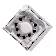 Pulsera Mujer Plata 925 Zirconia 8mm Diseño Exclusivo Regalo