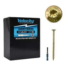 Tornillos De Madera Gabinetes Velocity Y Puntas De Dest...