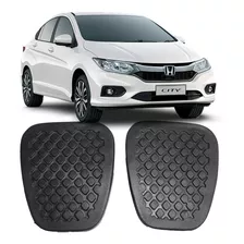 Kit Capa Borracha Pedal Freio E Embreagem Honda City E Fit