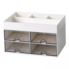 Organizador De Utensílios De Mesa - Recipiente Branco