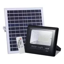 Lámpara Solar Recargable Impermeable,reflector Led De 500 W