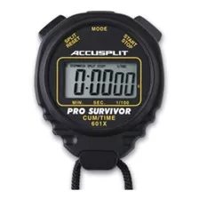 Reloj Cronómetro Accusplit Pro Survivor A601x, Con Pantalla