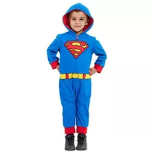 Dc Comics Justice League Superman Little Boys Zip Up Cosplay