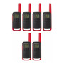 Kit 3 Radios Motorola T210tp Alcance En Ciudad 500mts 