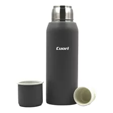 Termo Cuori Icaro Mate 1 Lt Acero Inoxidable Tapon Cebador 