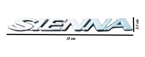 Letras Toyota Sienna 2001-2004 Foto 2