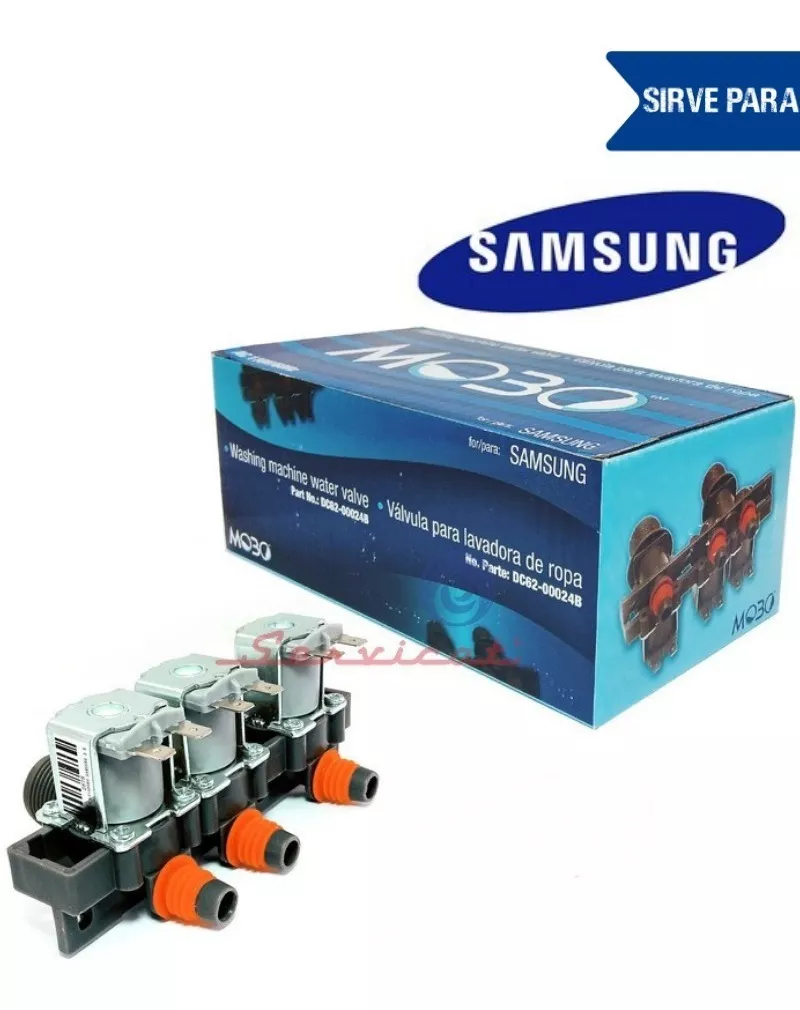 Válvula Entrada Agua Para Lavadora Samsung