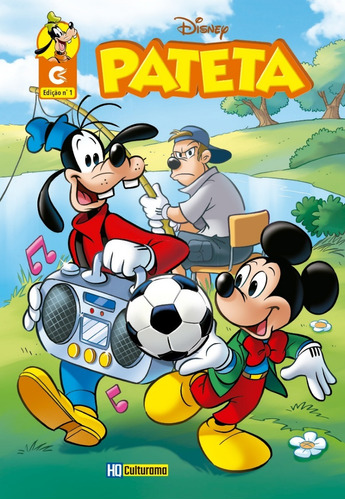 Revista Gibi Em Quadrinhos Pateta Nº 1 Hq Disney 2019