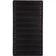 Se Jfl 10section Flocked Liner Tray Negro