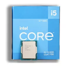 Procesador Cpu Intel Core I5 12400 12va Generacion Lga 1700